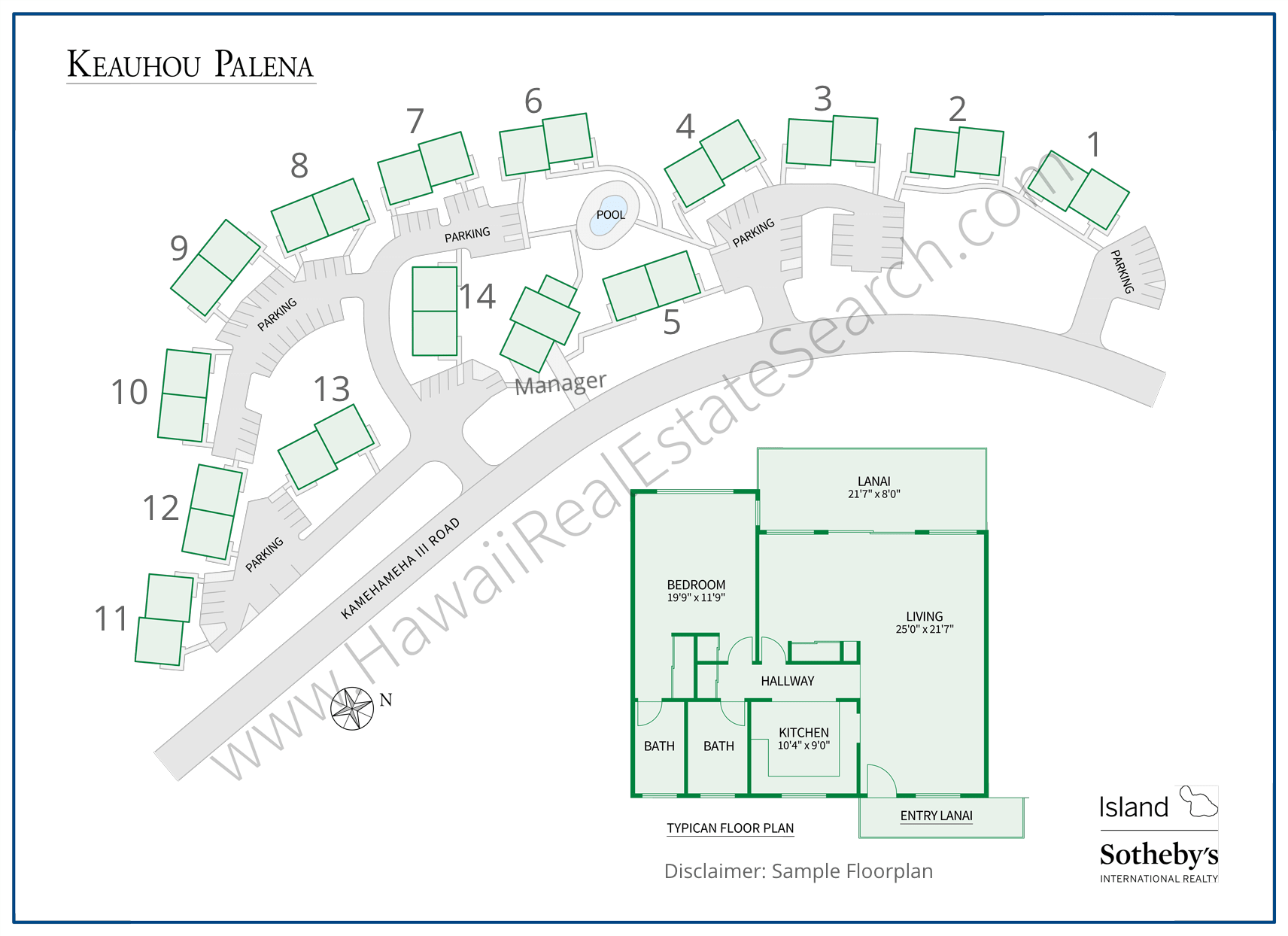 Keauhou Palena Map 2020